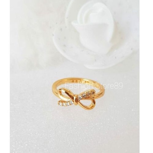 Cincin Pita Fashion Perhiasan lapis emas import Xuping Bestquality