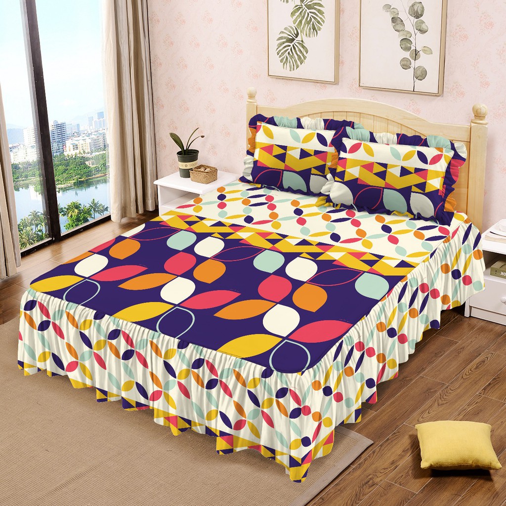 WW Sprei Lady Rose RUMBAI SOHO 180x200 King Size 180 minimalis