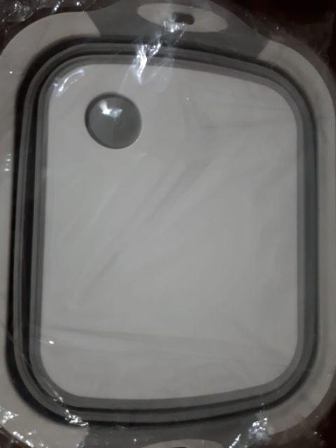 Talenan Lipat Baskom Wadah Cucian Sayur Dan Buah Peralatan Dapur Serbaguna