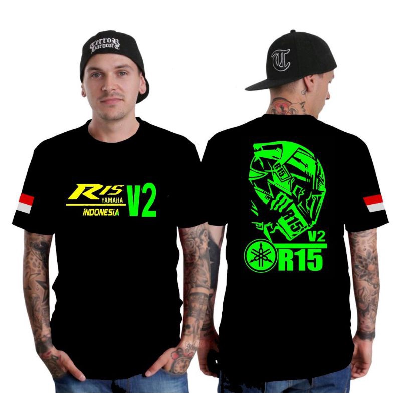 KAOS DISTRO YAMAHA R15 V2/V3 BAYAK PILIHAN MOTIF