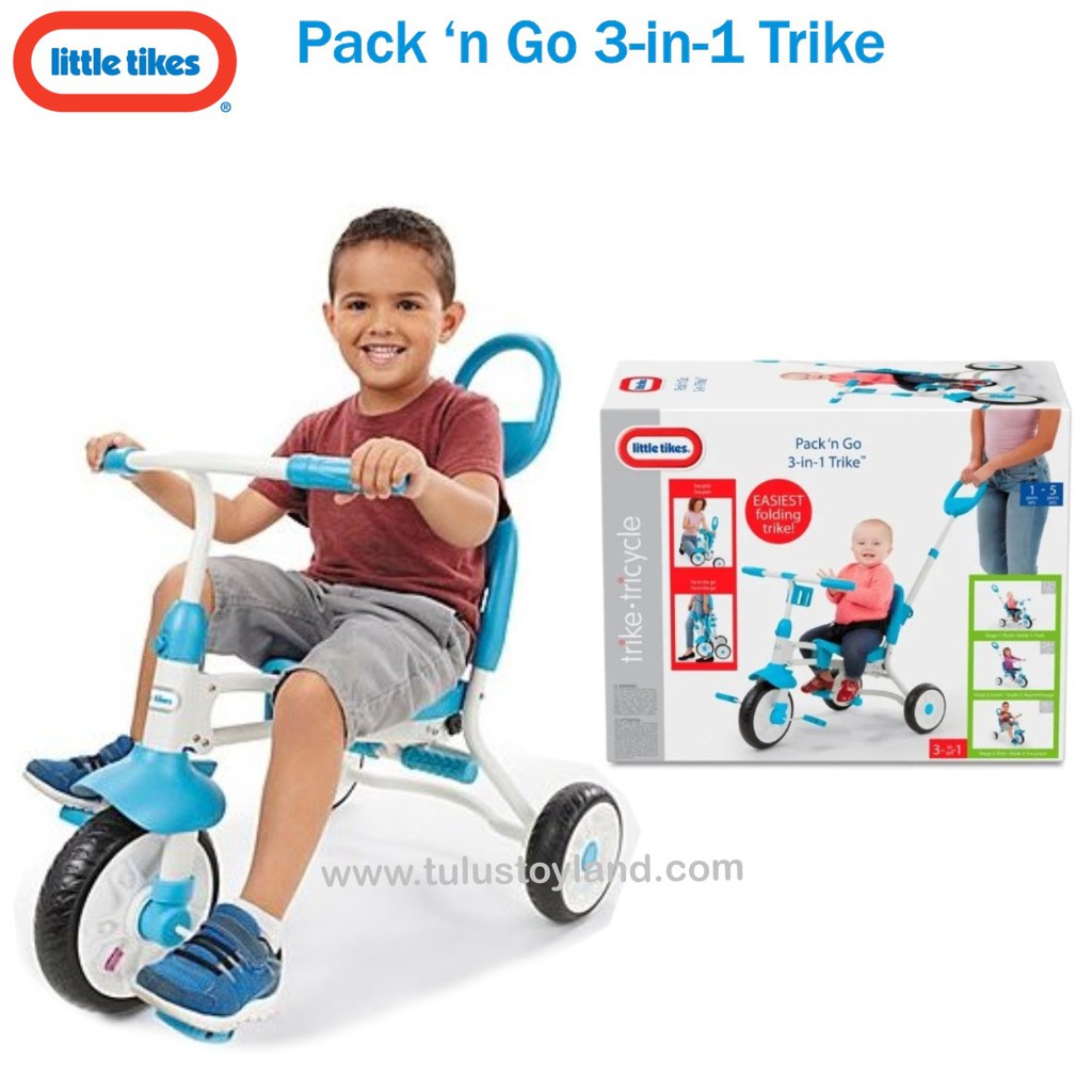 Little Tikes Pack n Go 3 in 1 Trike Sepeda Lipat Anak 3in1 Trike