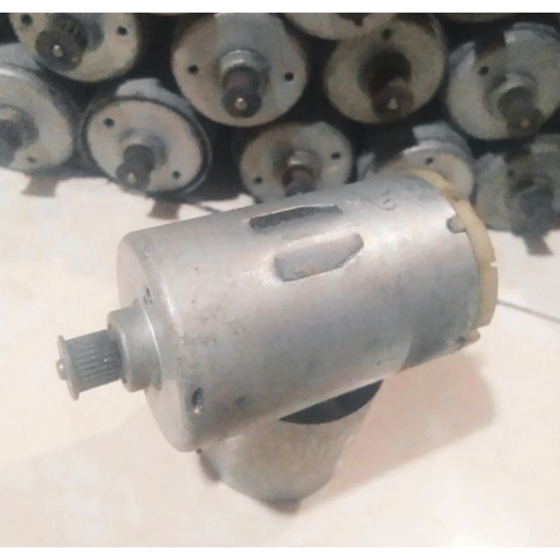 motor permanen magnet 24Vdc - 5000rpm Motor jonhson cocok di experimen