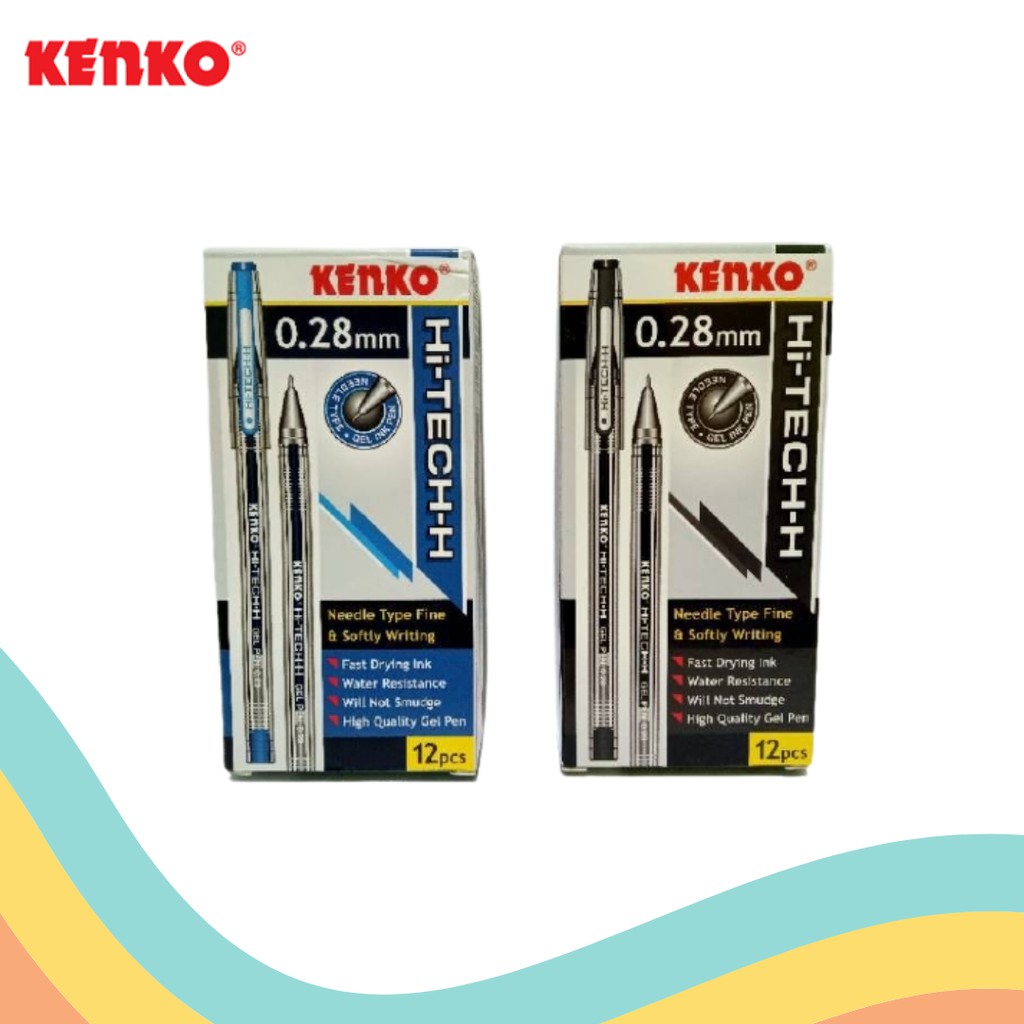 

GEL PEN KENKO HI TECH 0.28 (12 PCS)