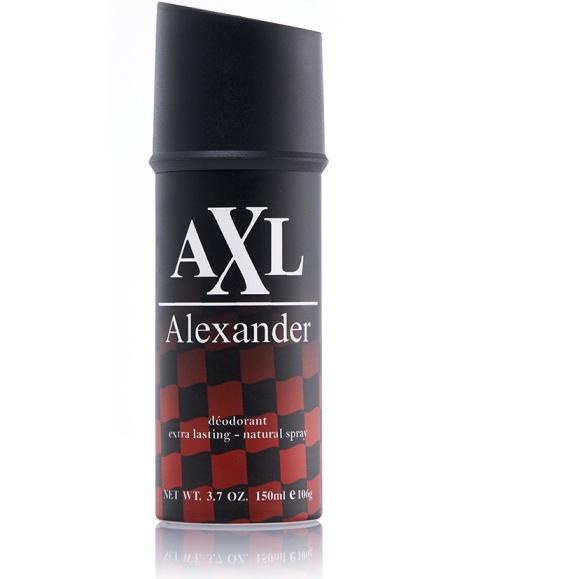 AXL ALEXANDER DEODORANT SPRAY 150ML QUANTUM MERAH