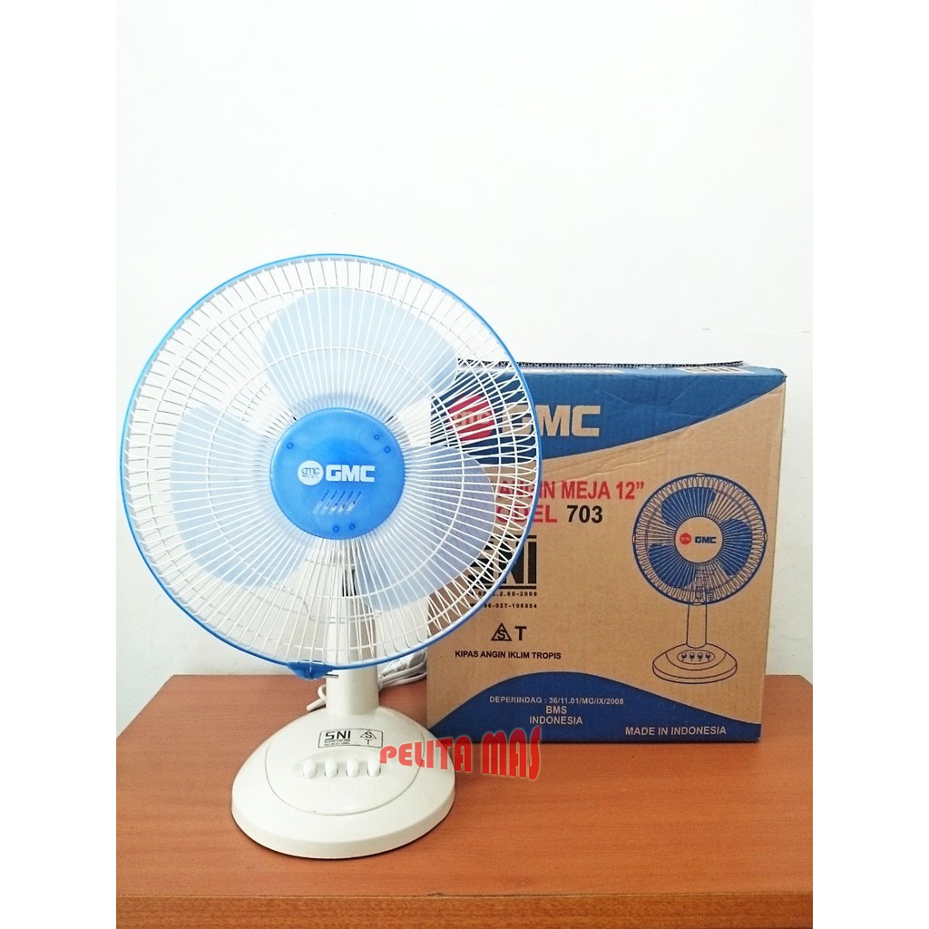 Kipas Angin Awet GMC 703 Kipas Angin Meja Desk Fan 12 inch Bergara