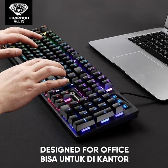 Mechanica Keyboard Gaming  Divipard AK911 Backlit Mechanical Gaming