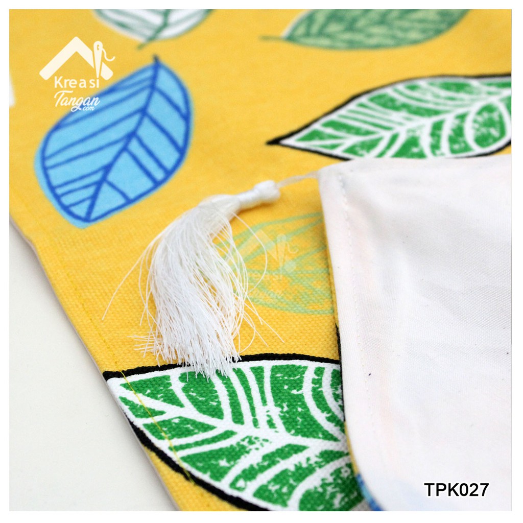 TAPLAK MEJA CANVAS MOTIF TPK027