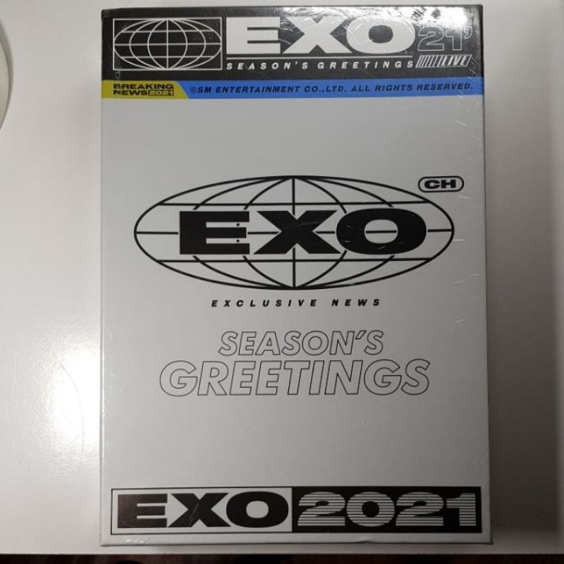[Ready Stock] EXO 2021 Official Season's Greetings Fullset Sealed no Benefit
