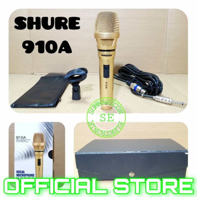 mic kabel shure sh 910a