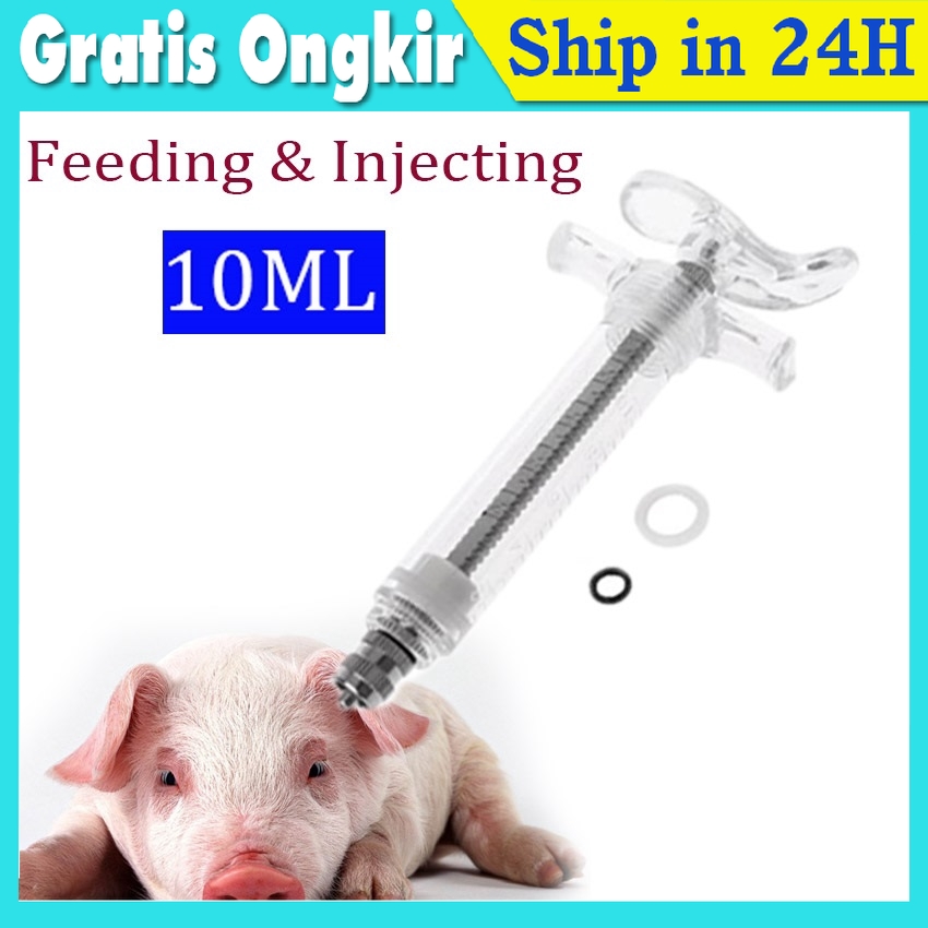 Jual Alat Suntik Spuit Syringe Suntikan Tabung Mika Sapi Babi Kambing