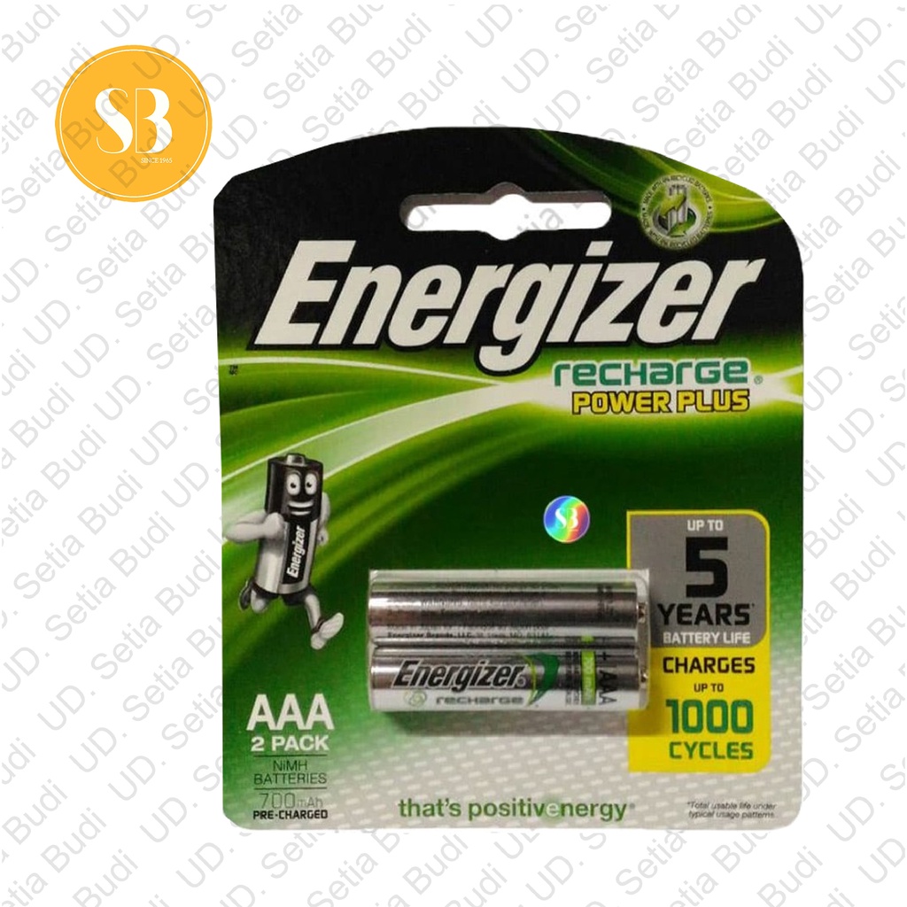 Baterai energizer Recharge AAA 700 mAH Asli
