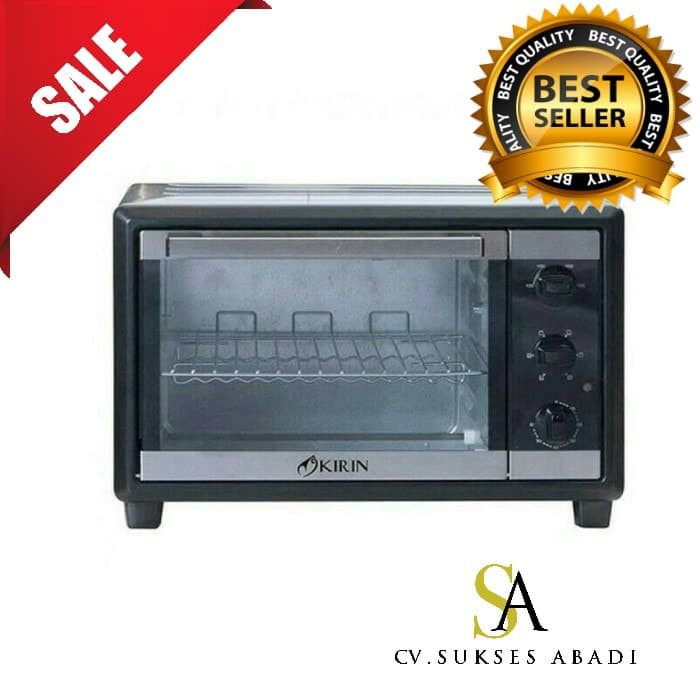 Kirin Oven Elektrik KBO 200RAB Oven KBO 200 RAB LW Black 20L