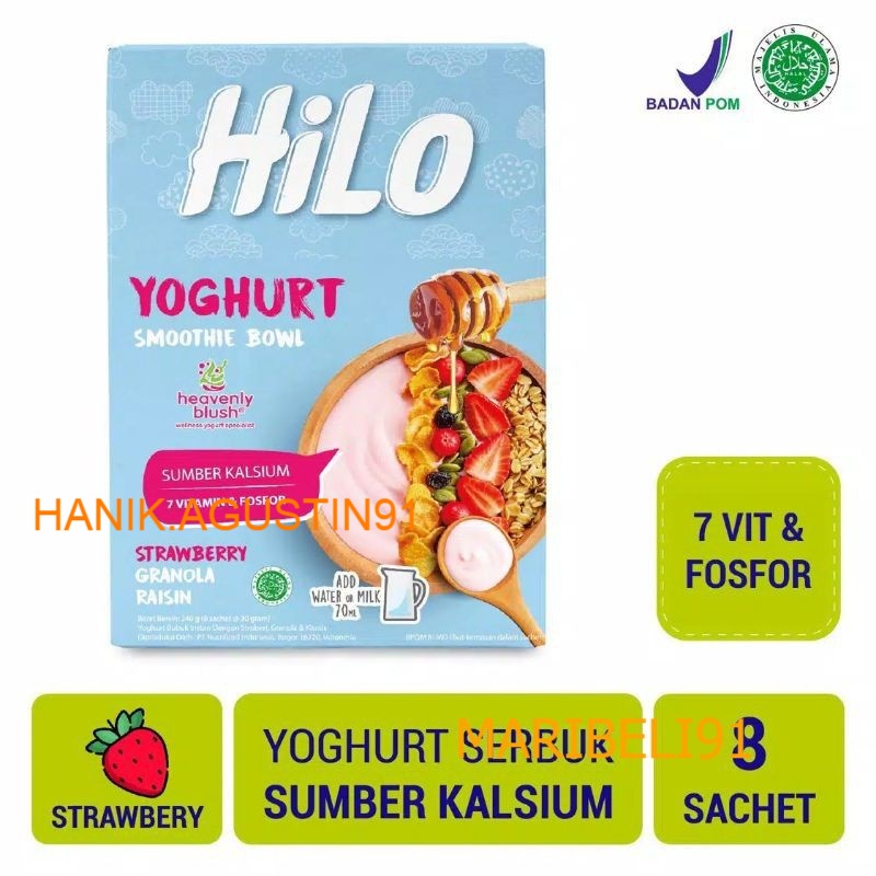 

Hilo Yoghurt Smoothie Bowl Strawberry 8s MB91