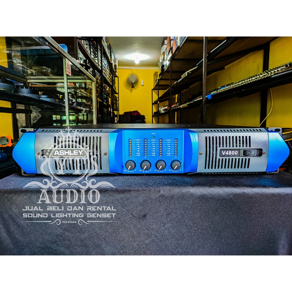 POWER ASHLEY V4800 4x800watt ORIGINAL