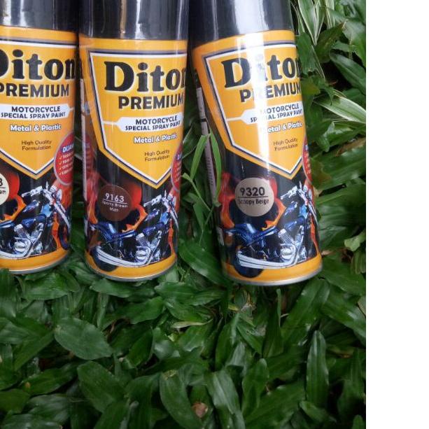 ❂ Pilok Pilox Diton Premium coklat krem cream doff dop dof putih Scoopy Beige pernis Brown Matt 400m