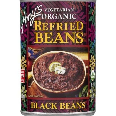 

[COD] AMY'S REFRIED BLACK BEAN 15.4 OZ [COD]