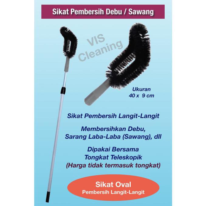 Sikat Oval Pembersih Langit-Langit / Sawang