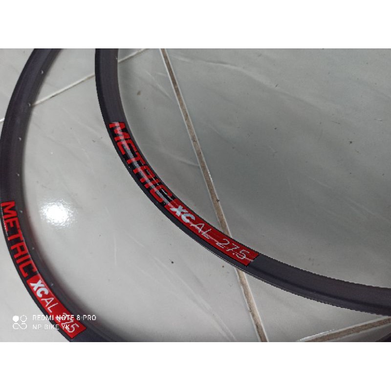 rims 27.5 double wall alloy 32 hole syte metric xc al harga sepasang