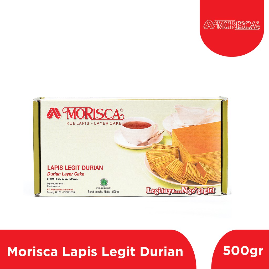 

KCN204 - Morisca Lapis Legit Durian 500g