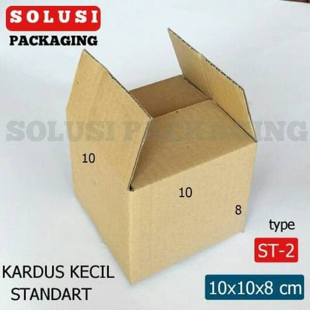 isi 10pcs KARDUS 10X10X8 COKLAT tipe ST2 | KARDUS PACKING KARDUS POLOS KARDUS SEPATU KOTAK AKSESORIS