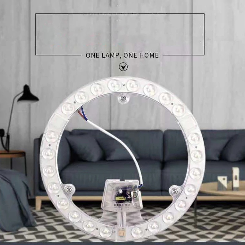 Modul Lampu LED Ring PANEL Bulat 12 / 18 / 24 / 36 220V Untuk Kamar Tidur / Ruang Tamu