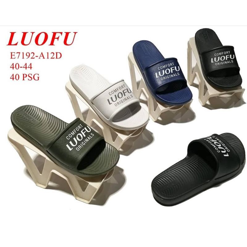 LUOFU sandal pria selop import cowok dewasa