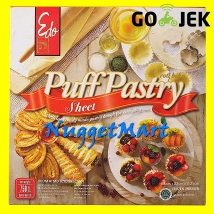 

EDO PUFF PASTRY 750 GR