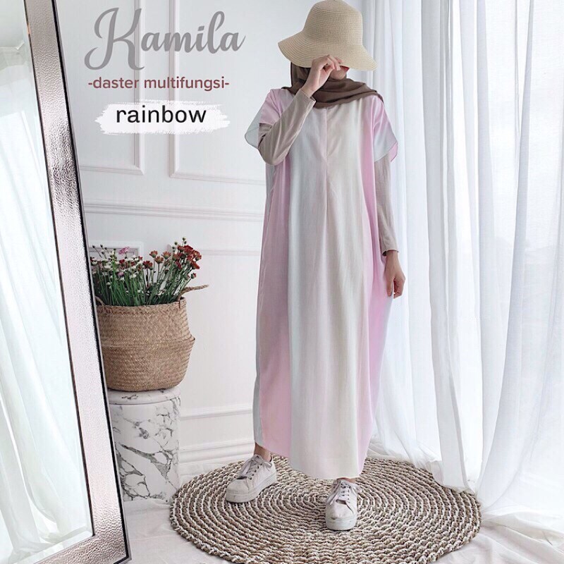 Kamila Daster - rainbow -