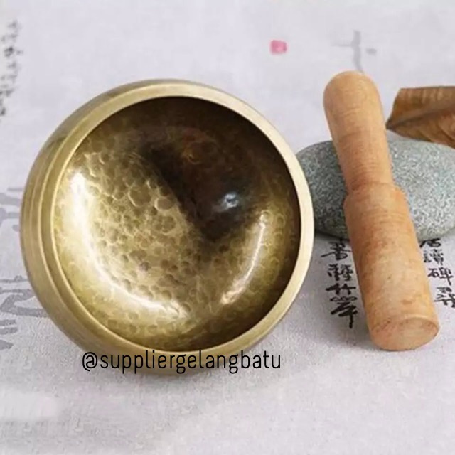 SINGING BOWL therapy stress redeem yoga ketenangan kesehatan 8cm ready