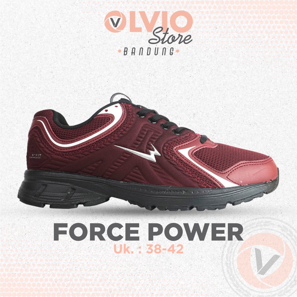 Eagle FORCE POWER - Sepatu Running/Olah Raga Pria Dewasa Eagle Original