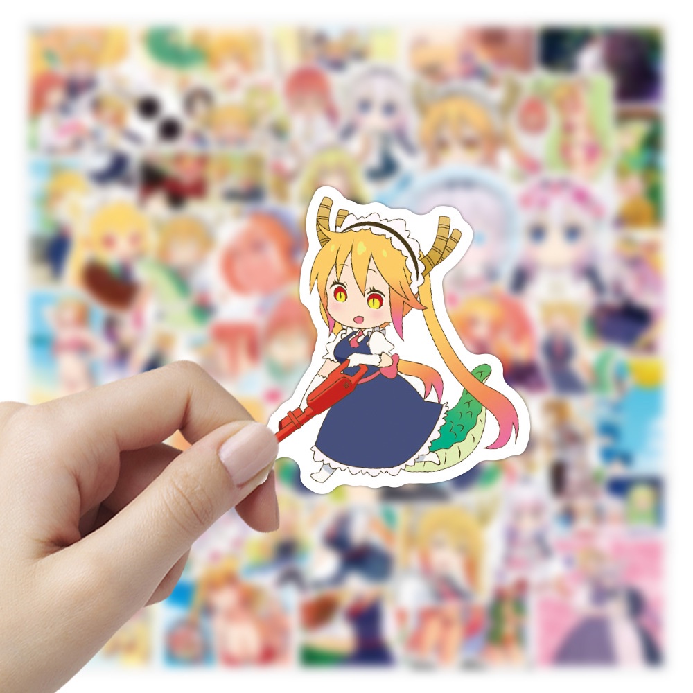 DM001 – Sticker / Stiker Anime Jepang Miss Kobayashi's Dragon Maid