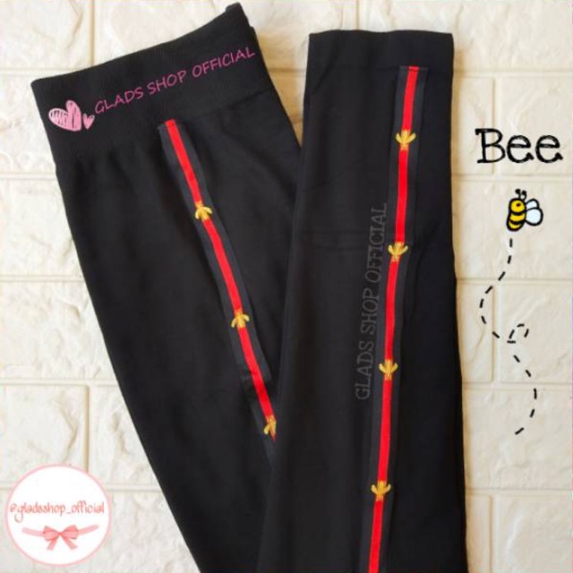 L903 •  Celana Legging List Bee Import • Fashion Wanita