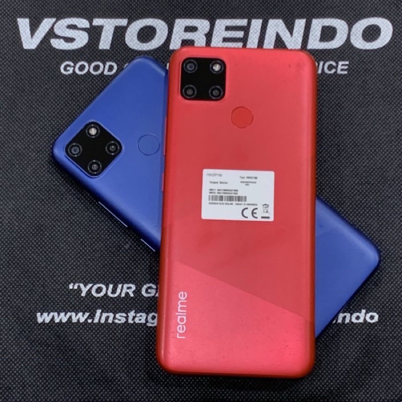 Realme C12 3/32 GB Ex Resmi Realme Indonesia Second Bekas Seken Ori