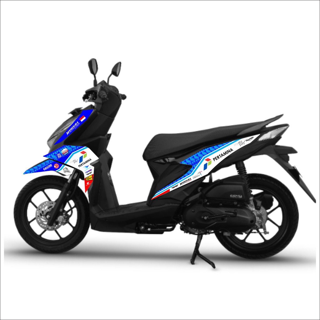Stiker Beat Street 2020 - 2021| Striping Variasi Beat Street 2021 | MANDALIKA Series