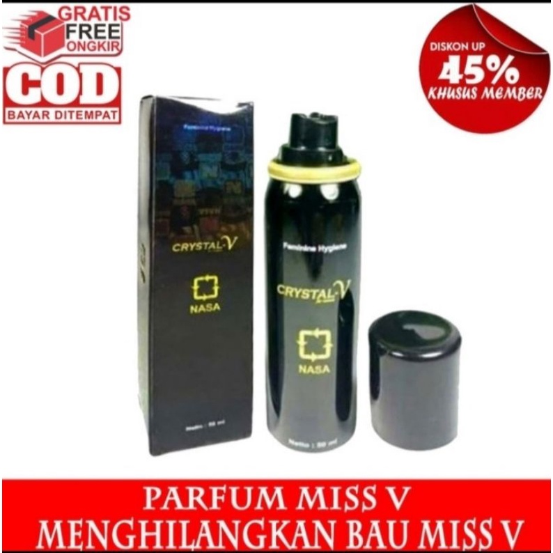 CRYSTAL V-PARFUM MISS V-OBAT KEPUTIHAN-PERAPAT MISS V