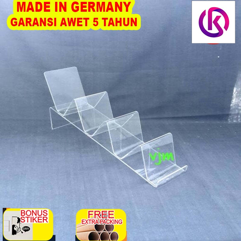 

Promo Acrylic Stand Dompet 4susun (Lebar 6cm)