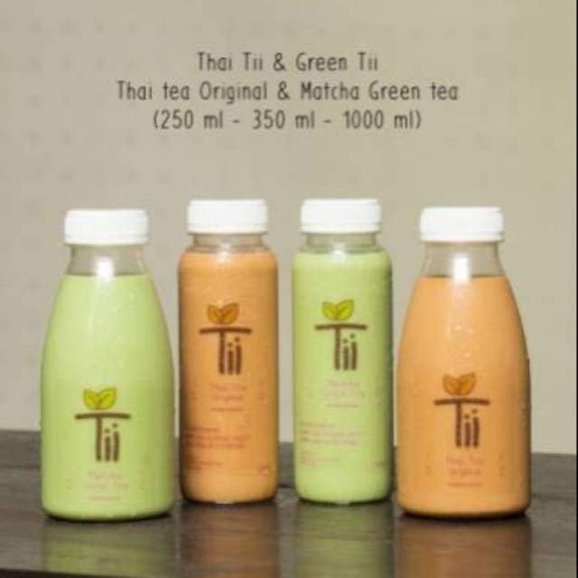 

Thai Tea & Green Tea Creamy Kental "Tii.co