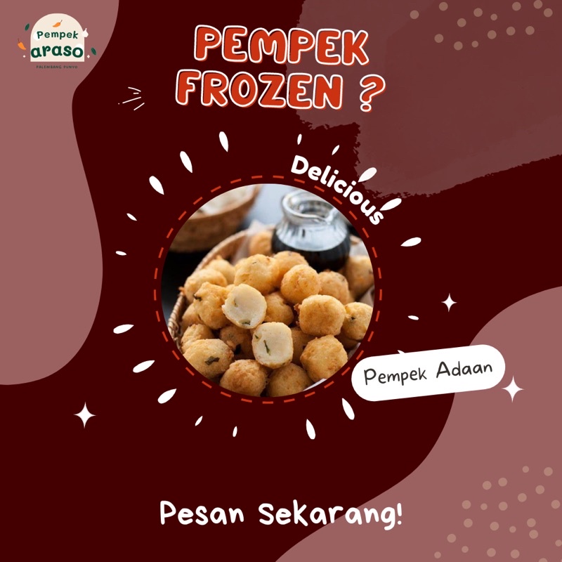 

Pempek murah enak palembang Pempek Frozen Adaan+ Cuko 250ml