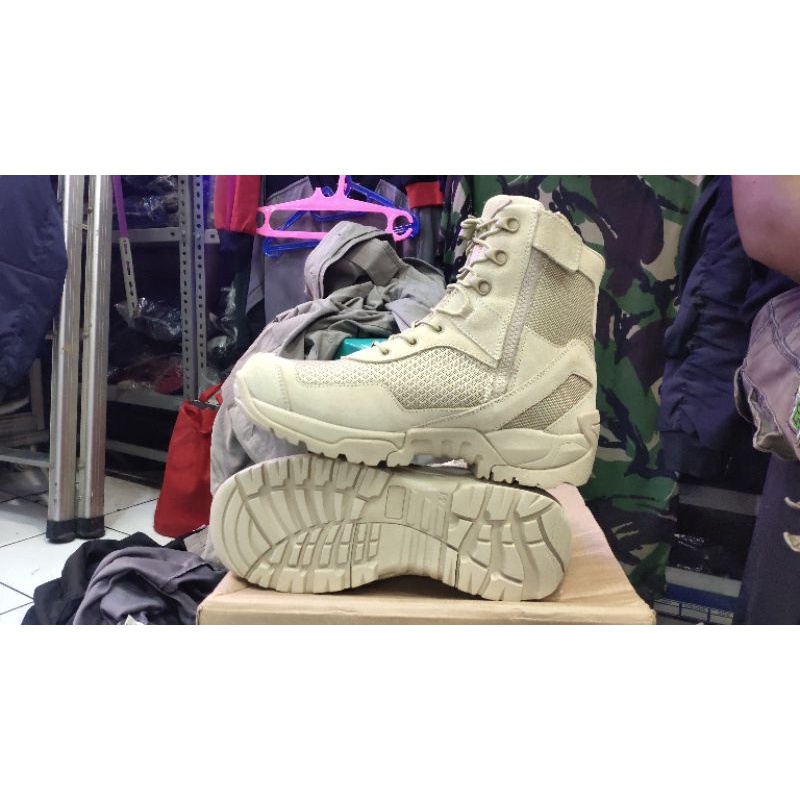 sepatu tactical resintel pembagian polri/gurun/pol pp