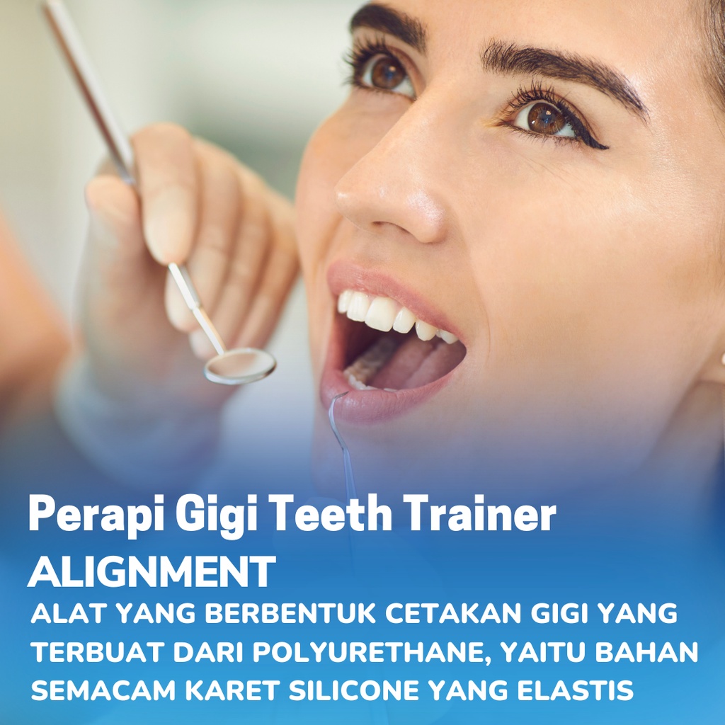 Behel Lepas Pasang Alat Perapi Gigi Retainer Perapih Gigi Tanpa Kawat Behel Teeth Trainer Alignment Perapih Gigi Anak Dan Dewasa Original