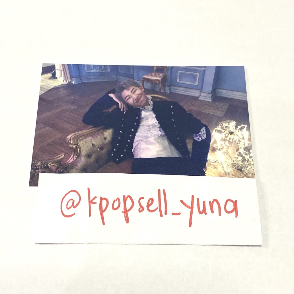 BTS RM Kim Namjoon BST Broadcast Photocard BOOKED