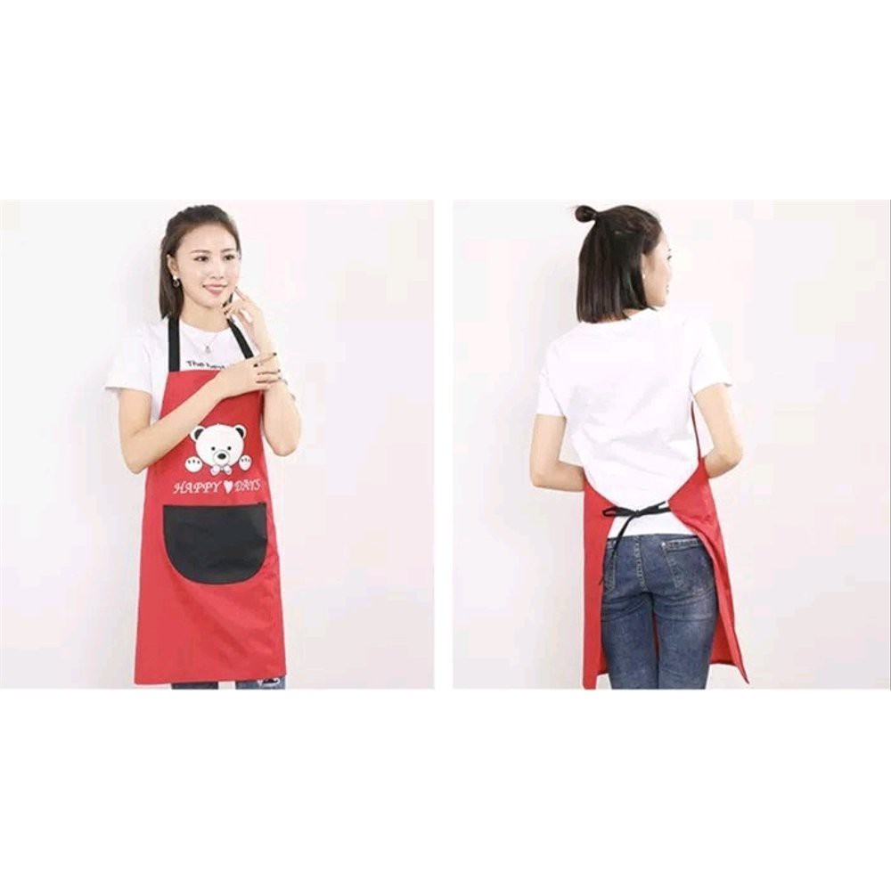 Celemek Waterproof  Anti Air Apron Masak Desain Pelindung Badan  Anti Kotor Celemek Simple