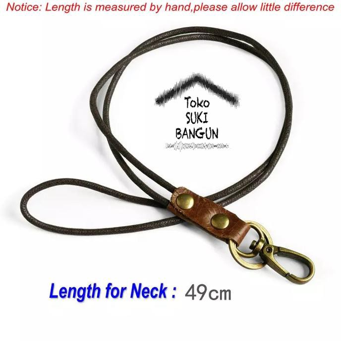 

NT-002 TALI LANYARD NAME TAG ID CARD STRAP NYLON MODEL VINTAGE