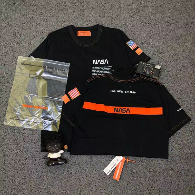 TSHIRT NASA X HERON PRESTON FULL BODIR -KAOS NASA HERON PRESTON BEST QUALITY