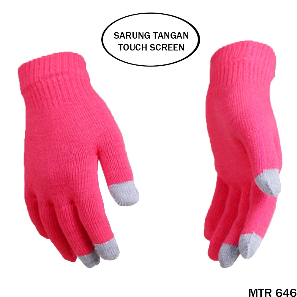 Sarung Tangan Rajut Winter Musim Dingin Touch Screen/Winter Gloves - MTR 646