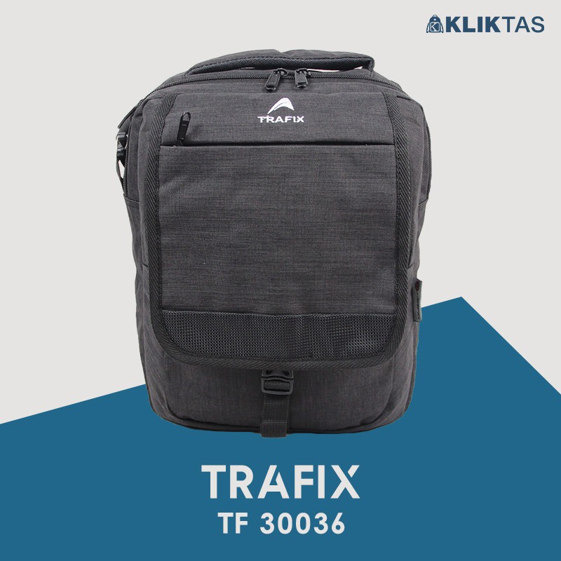 [KLIKTAS] Tas Selempang Pria Messenger Bahu Sling Bag Trafix 30036