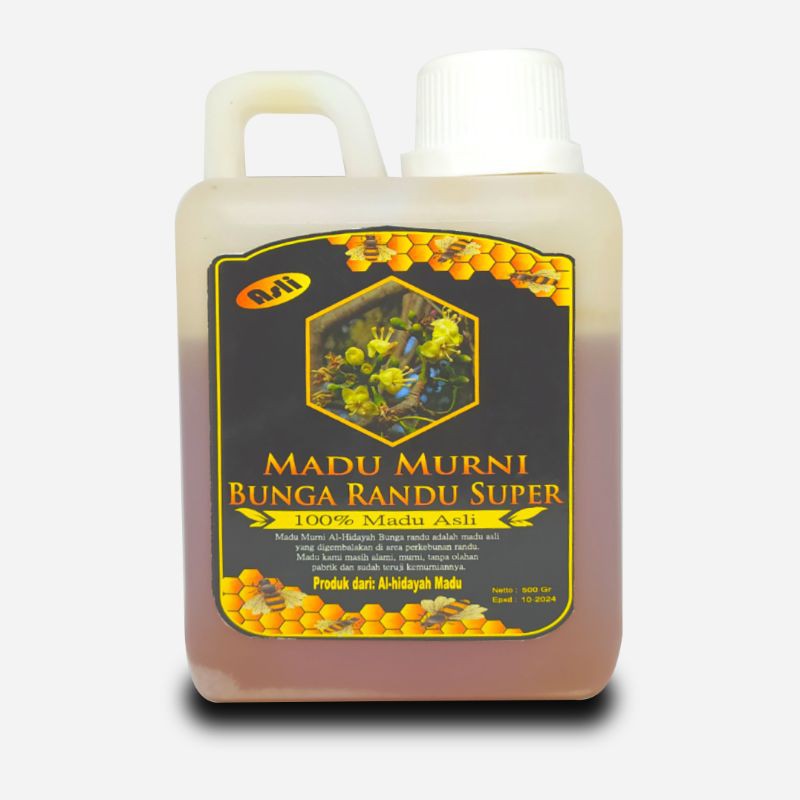 

Madu Murni Randu Super 500 gr