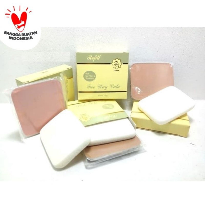 VIVA QUEEN REFILL TWO WAY CAKE / ISI ULANG BEDAK VIVA