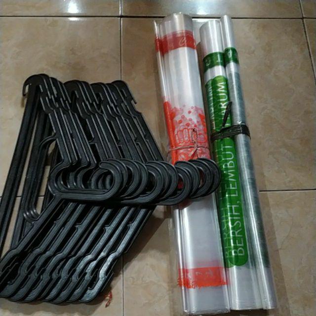 Plastik Sablon  Laundry Untuk Long Dres