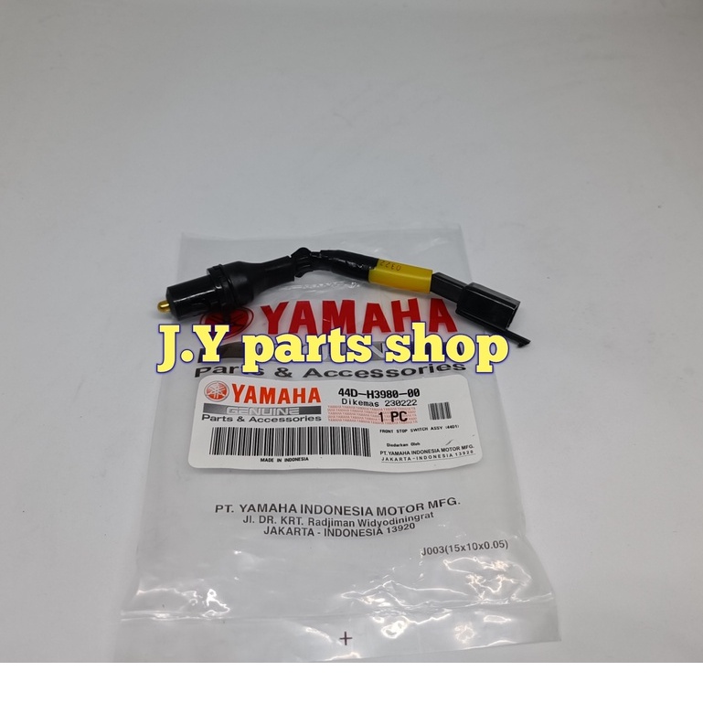 SWIT SWITCH REM DEPAN KANAN XEON KARBU RC GT 125 ORIGINAL YGP 44D-H3980-00